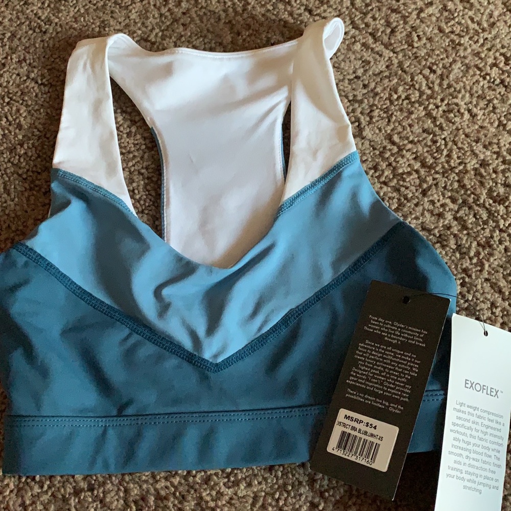 Exoflex glyder sports bra xs